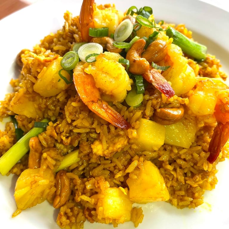 Pineapple Fried Rice Delight